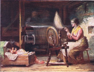 ドニゴールの家、ピープスアットメニーランド：アイルランド、Adams＆Charles発行、1909年 作： Francis S. Walker